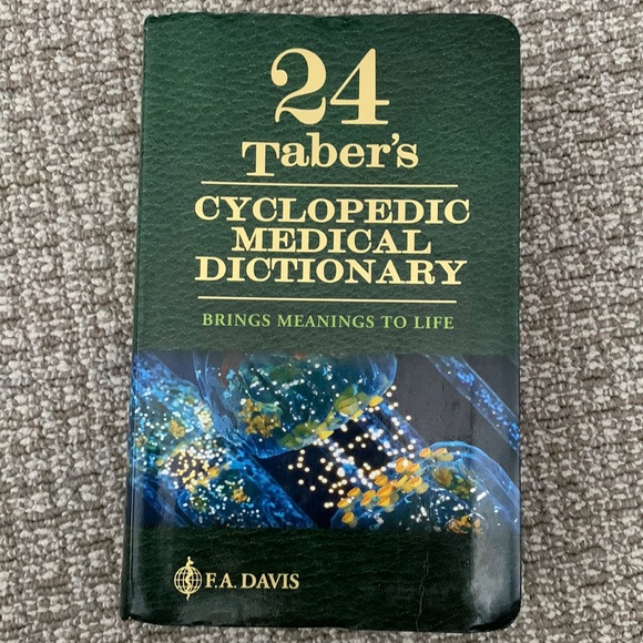 24 Taber’s Cyclopedic Medical Dictionary - Picture 1 of 7